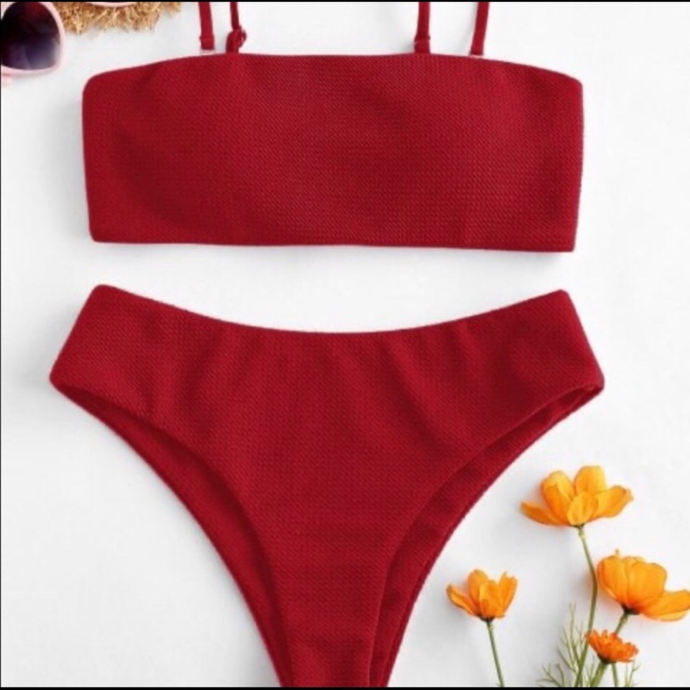 A red Zaful bikini!